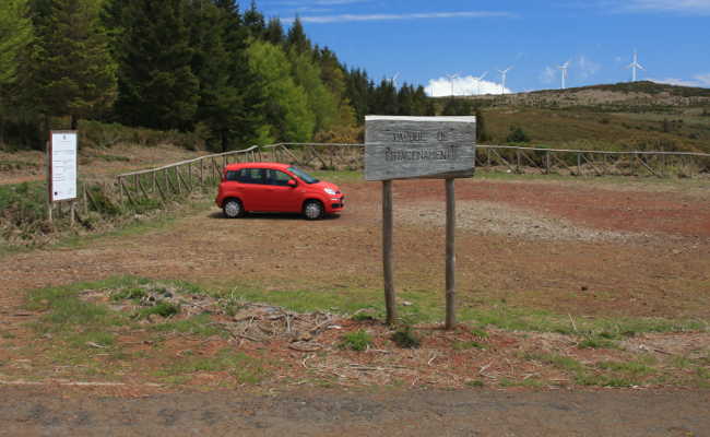 Parkplatz Paul da Serra