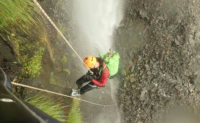 Canyoning Delgado inferior