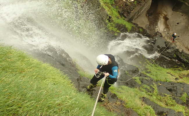 Canyoning Schwimmen