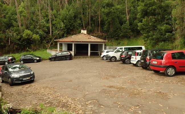 Canyoning Parkplatz Calheta