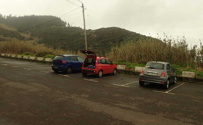 Canyoning Parkplatz