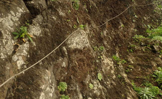 Zustieg zum Wasserfall Arruda