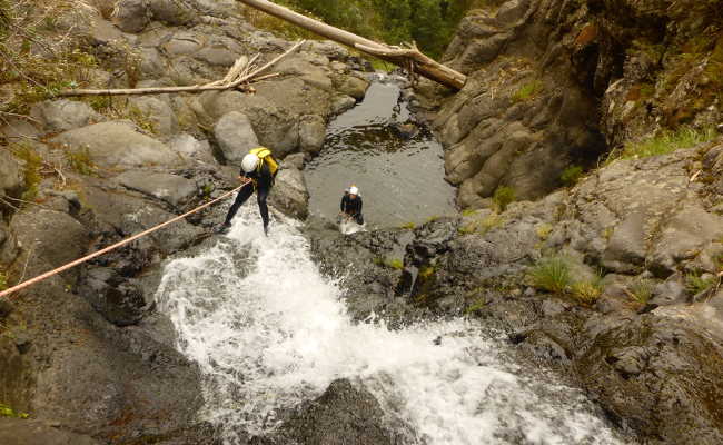 Canyoning mit Casa Vento Madeira im Ecological Park