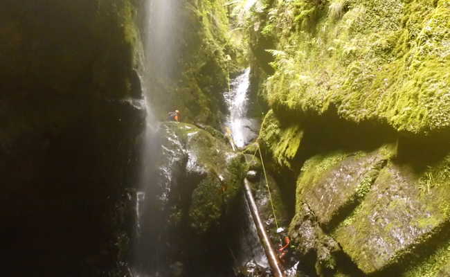 Canyoning in Madeira