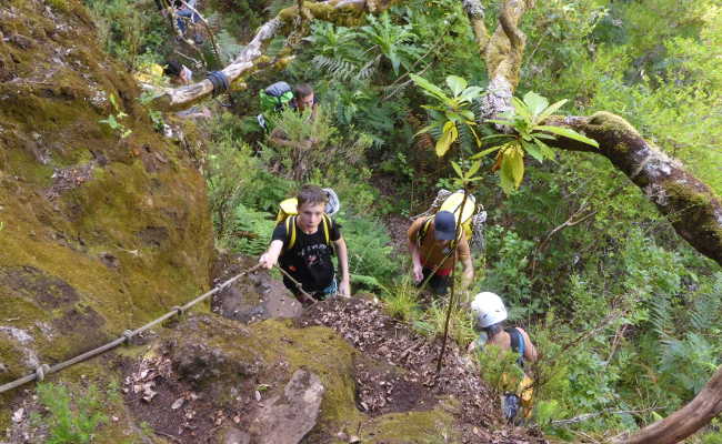 Canyoning Wasserfall