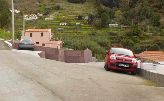 Canyoning Parkplatz Tabua