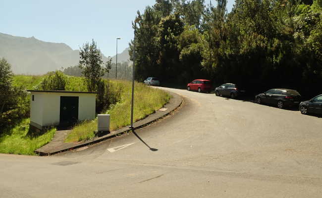 Canyoning Parkplatz Sao Vicente