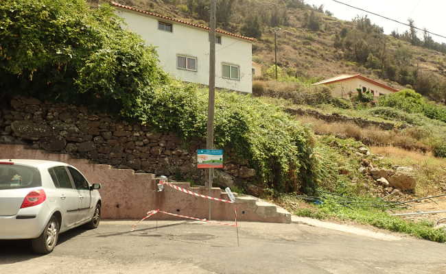 Canyoning Parkplatz Campanario