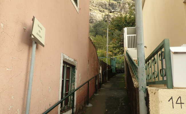 Anweg zur Schlucht Ribeira do Cidrao, Madeira