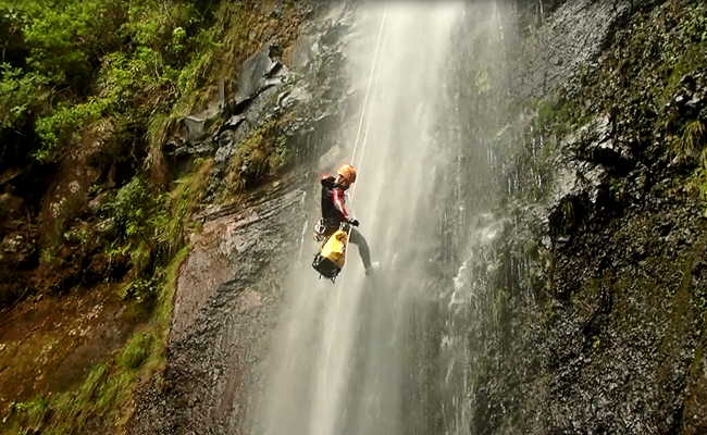 Topo Canyoning Vimieiro inferior