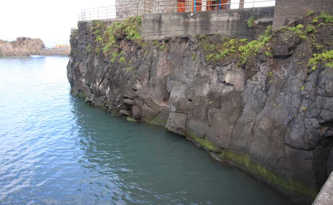 Bouldern Seixal Hafen