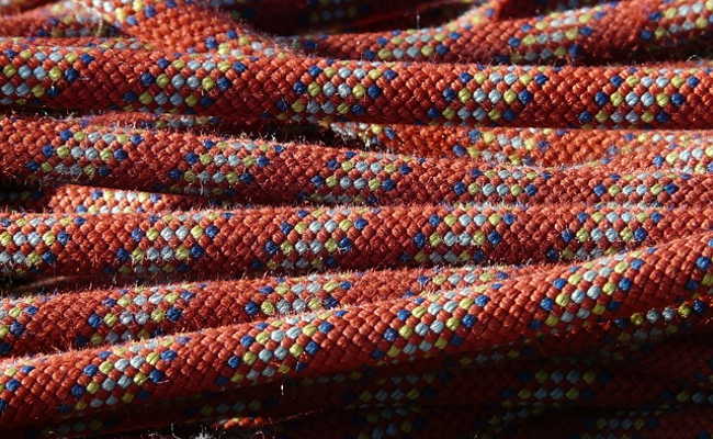 Madeira climbing rope