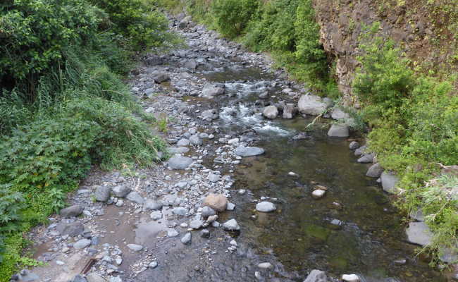 Torrent in Sao Vicente, Madeira