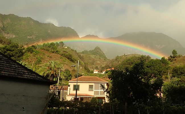 Regenbogen in Sao Vicente