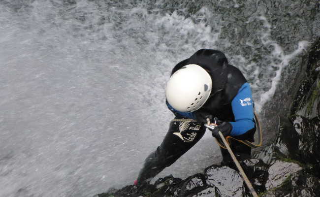 Canyoning holiday