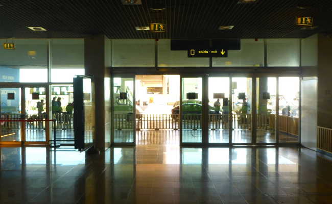Exit airport