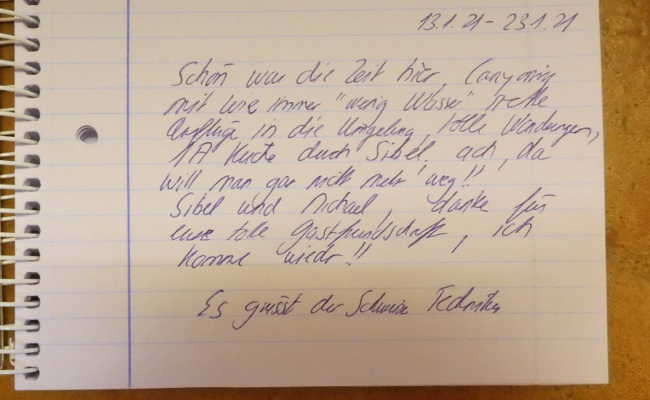 Bewertung Urlaubswoche