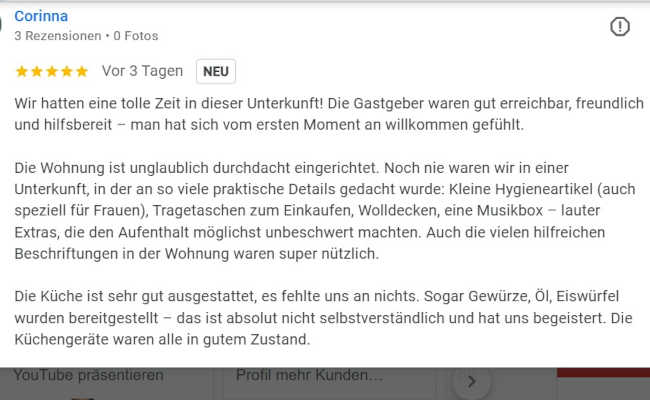 Ferienwohnung