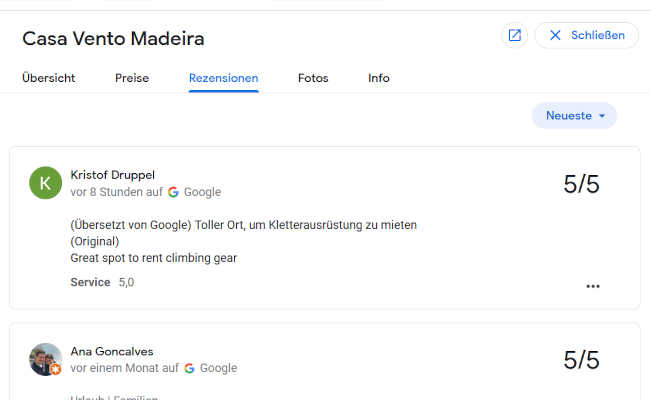 Materialverleih
