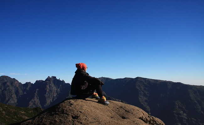 Der Gipfel des Pico Grande