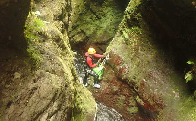 Canyoning im Passo superior