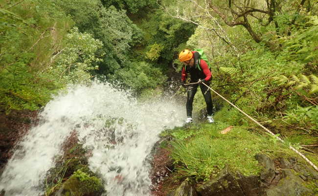 Canyoning in Madeira