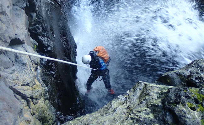 Canyoning bis zum Atlantik