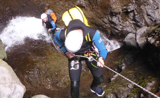 Canyoning in Madeira