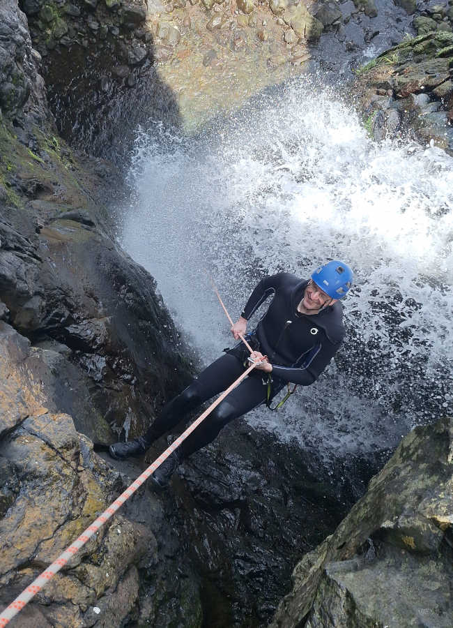 Hier gibt es eine ordentliche Dusche Dusche garantiert
