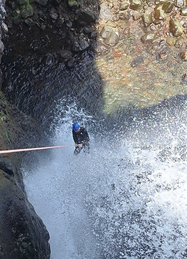 Canyoning für Fortgeschrittene Canyoningtour in Seixal