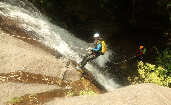 Canyoning für Anfänger in Curral das Freiras