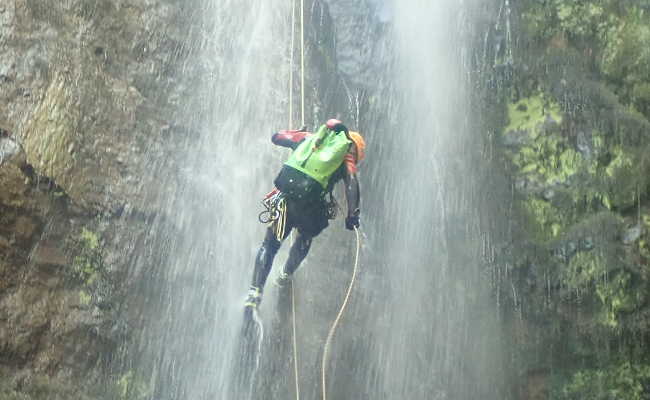 Canyon in Sao Vicente
