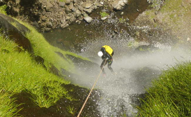 Canyoning in Madeira