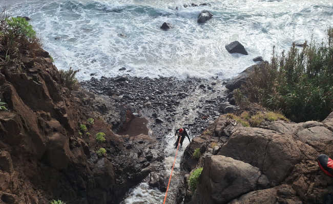 Atlantik Canyoning bis zum Atlantik