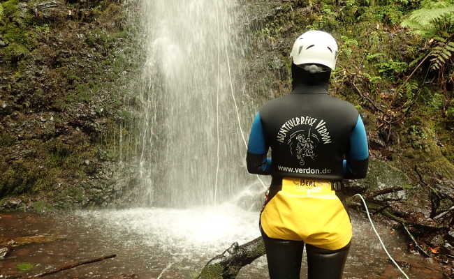 Canyoning im Vimieiro, Porto Moniz