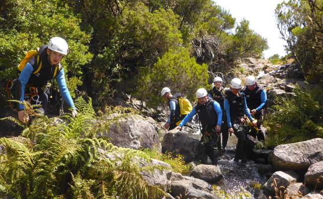 Canyoning Acrion in Madeira