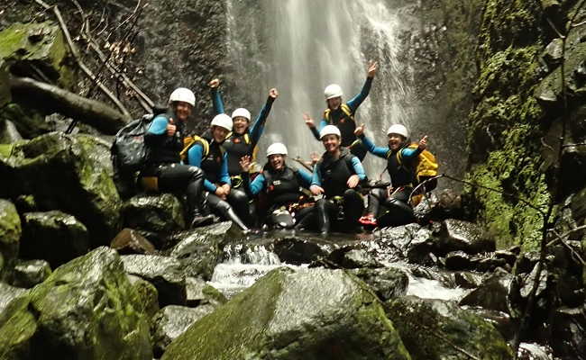 Canyoning in Madeira