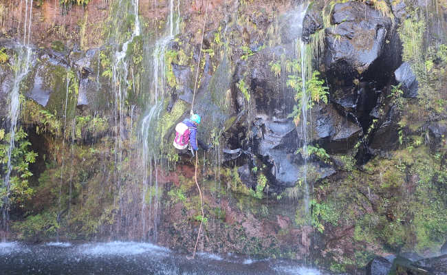 Abseilen in Madeira