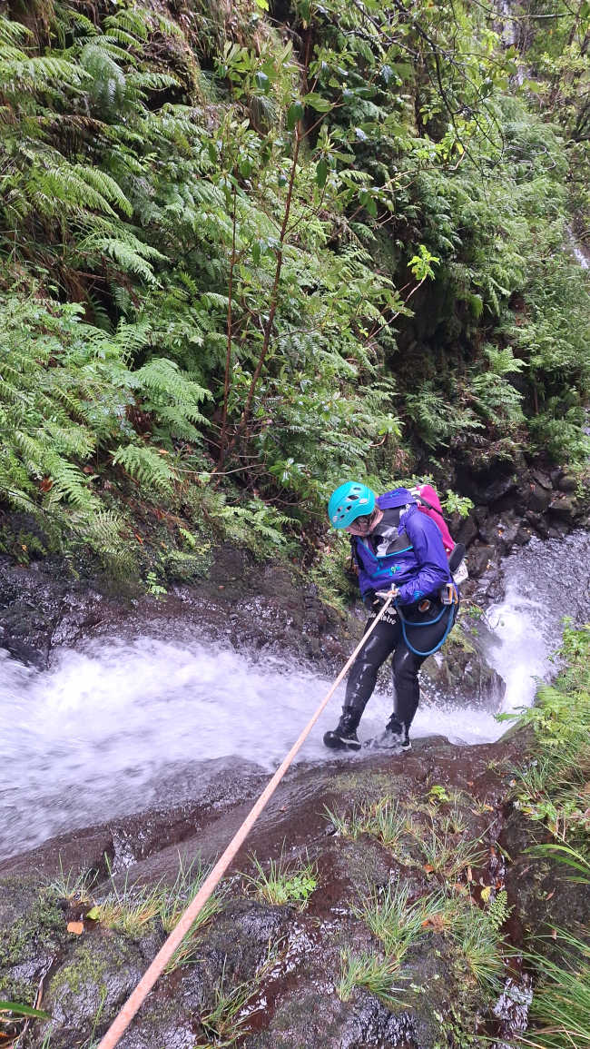 Canyoning f&uuml;r Fortgeschrittene