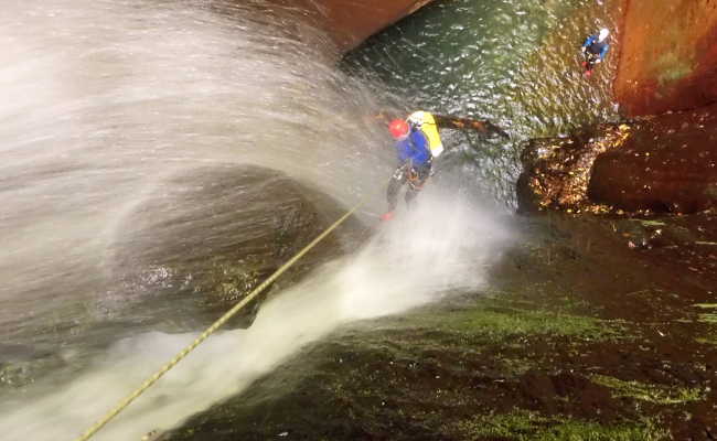 Canyoning im Folhado