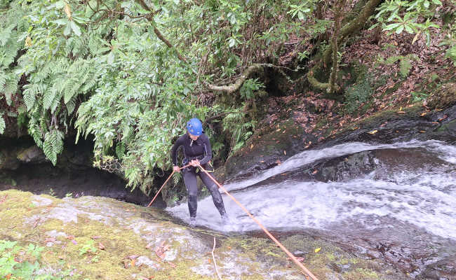 Canyoning in Madeira