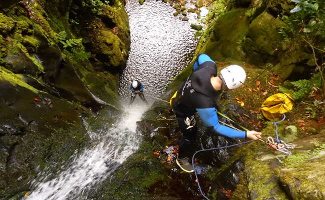 Canyoning in Madeira Canyoning