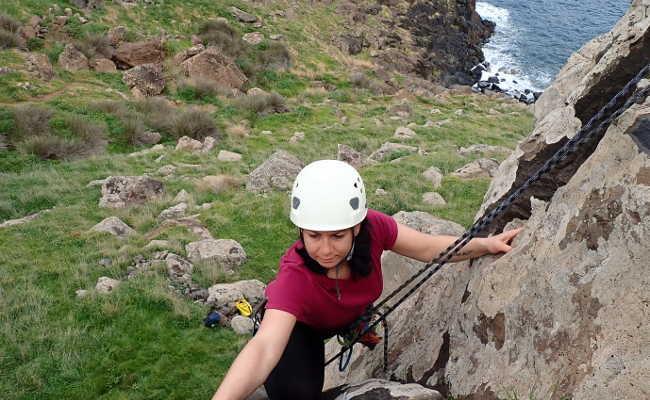 Kletterkurs in Madeira mit Casa Vento