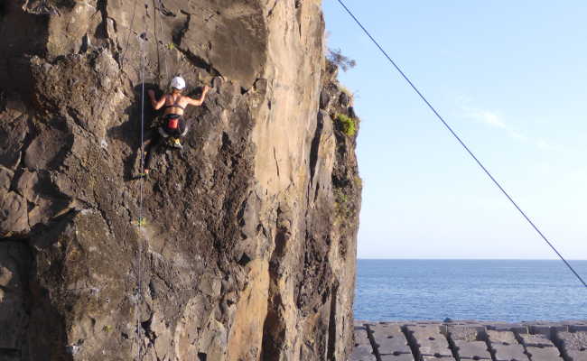 Klettern in Ribeira Brava mit Casa Vento