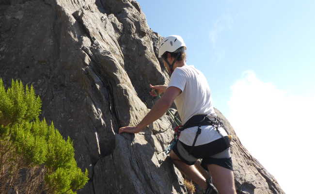 Kurs im Vorstieg Vorstieg in Madeira