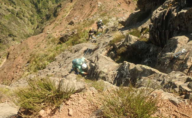 Klettern in Madeira