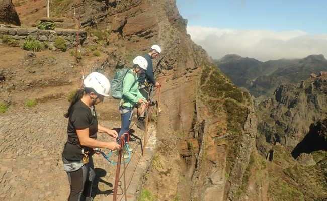 Via Ferrata Übungen