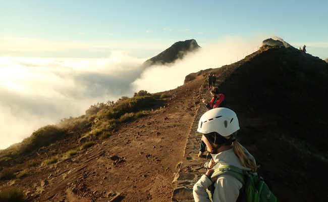 Weg zum Pico Arieiro