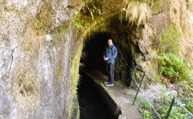 Tunnel in Calheta