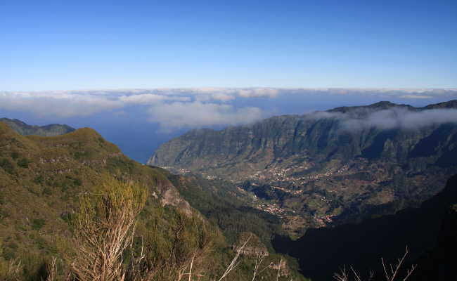 Blick auf Sao Vicente